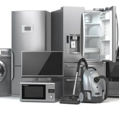 الأجهزة الكهربائية ومعدات البوفية والنظافة